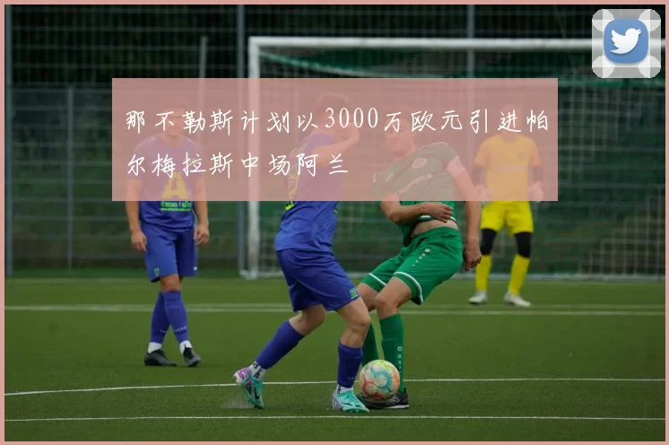 那不勒斯计划以3000万欧元引进帕尔梅拉斯中场阿兰